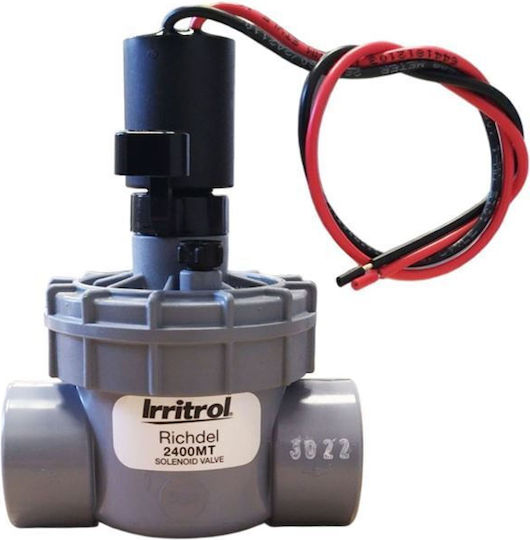 Battery Electric Valve 9V 1 Inch Without F.c Richdel 2400mt Dc Irritrol