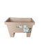 Planter Box Viomes Lotus 59x34x40 Centimeters No 732 Sand Beige