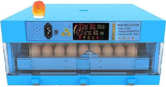 Wq-64 Egg Incubator 60-64 Eggs Dual Power Fully Automatic Atomization System