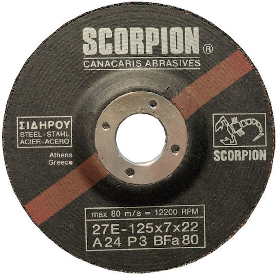 Scorpion Disc De Șlefuire Metal Curbat Φ180*7mm