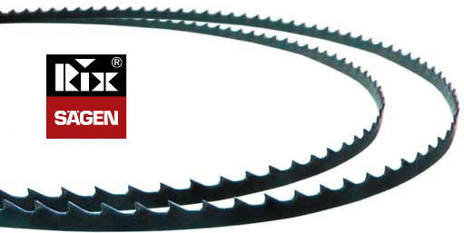 Лентоотрезна Машина За Рязане На Дърво Черна 2095х8х0,65 4 Зъба/Инч Made In Germany