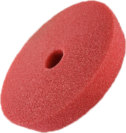 Expert Da Buffing Pad Red Velcro 90x25mm Σφουγγαρι Αλοιφαδορο Μεσαιο Μαλακο 1τεμ