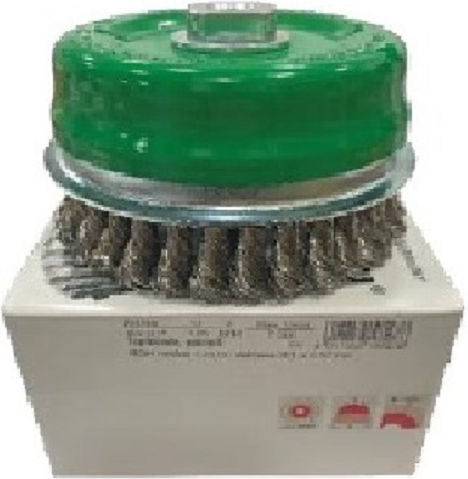 Perie De Sârmă Șurub Inox Φ100 Lessmann 486.817