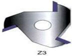 Router Cutting Blades 625a Art.625-a Z3 D40 B2 6.35 #625-a Z3 B2