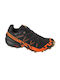 Speedcross 6 Men's Trail Running Sport Shoes Black Waterproof with Gore-Tex Membrane