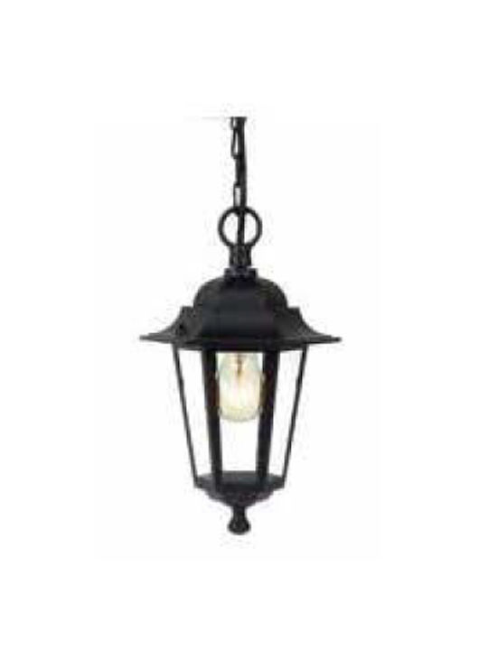 Lampă Suspendată Din Aluminiu Cu Șase Fețe Neagră 11283001