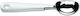 Ghidini Ice Cream Scoop Stainless Steel White Plastic Handle White 21cm