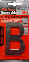 KMT Tools Πινακίδα με Γράμμα 7.5cm 6315