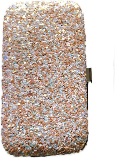 Комплект За Маникюр 5 Части Кутия Glitter Ediglam Розов Nb67299