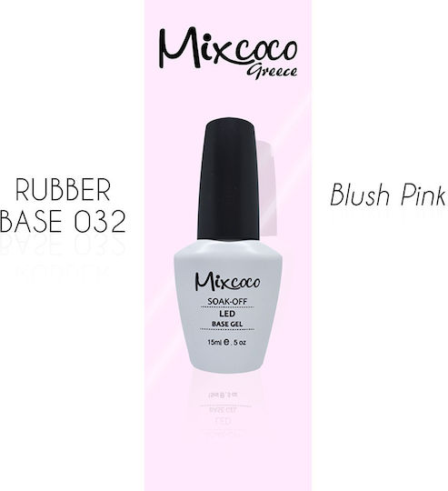 Mixcoco Strat De Bază Din Cauciuc 032 Roz Blush 15ml