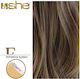 She Hair Extension Tape So.cap Exs8619 Natural 55-60cm No 17