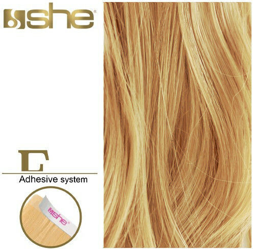 She Hair Extension Tape So.cap Exs8619 Natural 55-60cm No 24