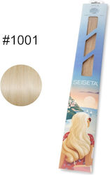 Τουφες Seiseta Hair Extension Tape-in 50/55cm #1001 6τεμ 15gr Τουφες Seiseta Hair Extension Tape-in 50/55cm #1001 6τεμ 15gr