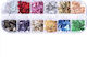 Kästchen 12 Blätter Nail Art Folien Farben Nageldesign