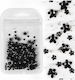 Λουλουδάκια Διακόσμησης Νυχιών Nail Art Black