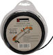 Runde Bürstenschneider Trimmer-Leinen Schwarze 1 Lb 3,3 M M X 44 Meter 4173344 Essential
