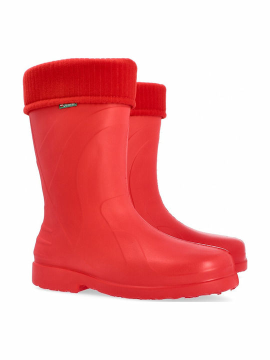Demar Luna Women's Insulated Red Wellies