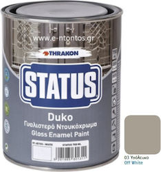 Vopsea Strălucitoare Duko Thrakon Status 03 Alb...