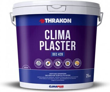 Акрилна Мазилка Thrakon Dec428 Clima Plaster 1.0 Mm 5kg