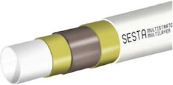 Multilayered Pipe Pex Al Pex Ø32x3 Without Insulation Sesta 805508