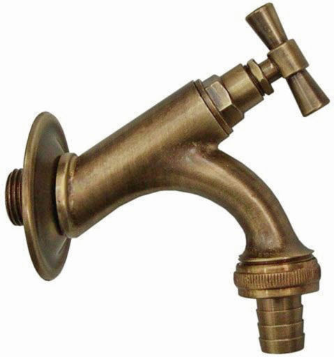 Outdoor Faucet 00394 Bronze Rosette 1/2 Inch
