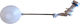 Plastic Long Float Spek 1/2 Bubble