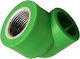 Γωνία Θερμοκόλλησης Θηλυκή Ppr 90º Φ25x3/4" Plastherm