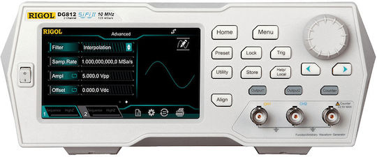 Rigol Dg822 25mhz Arbitrary Waveform Generator
