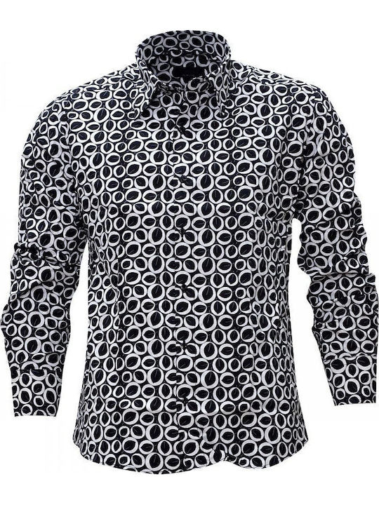 3b Gruppen Hemd in Fashion Weiß Schwarz 3b Gruppen Hemd in Fashion Weiß Schwarz