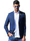 Herrenanzugsjacke Piqué Blau Code j043