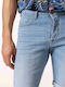 Ανδρική Jean Βερμούδα Slim Fit Tiffosi 10049618 Light Blue