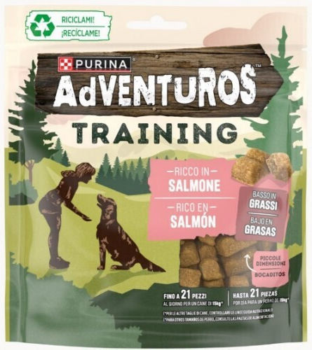 Adventuros Leckerli für Hunde mit Lachs 115gr