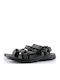 219583 Love4shoes Men's Gray Beach Sandals