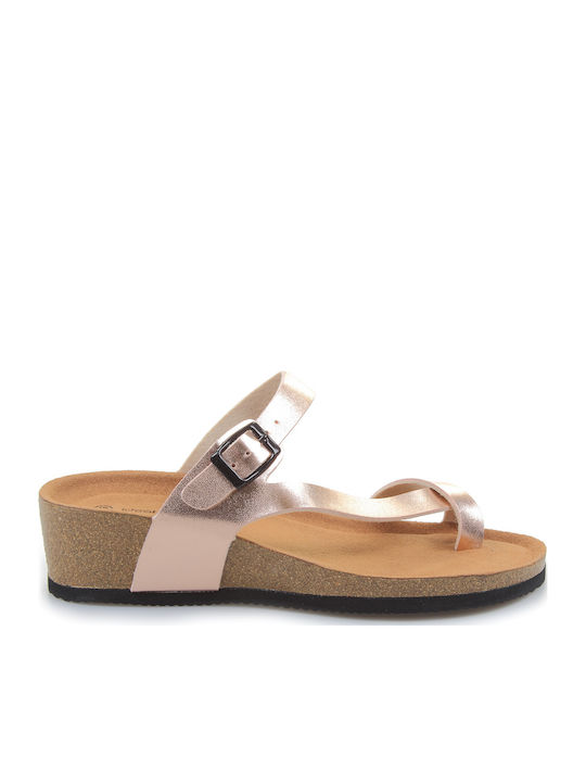 Fshoes Damenplattformen 1304/1.19 Fshoes Champagne