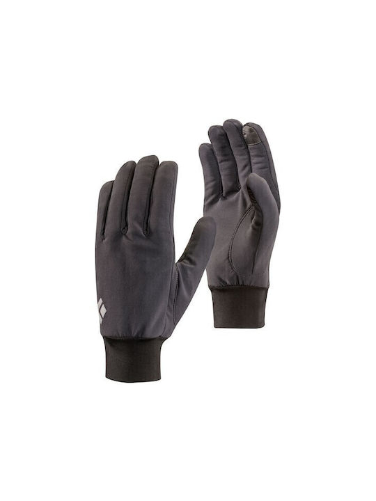 Black Diamond Leichte Softshell-Ganties Ισοθερμικά Γάντια Smoke