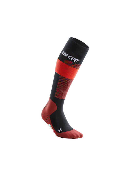Γυναικείες Συμπιεστικές Κάλτσες Cep Merino Socks Ski Tall V2 Κόκκινο Tall Γυναικείες Συμπιεστικές Κάλτσες Cep Merino Socks Ski Tall V2 Κόκκινο Tall