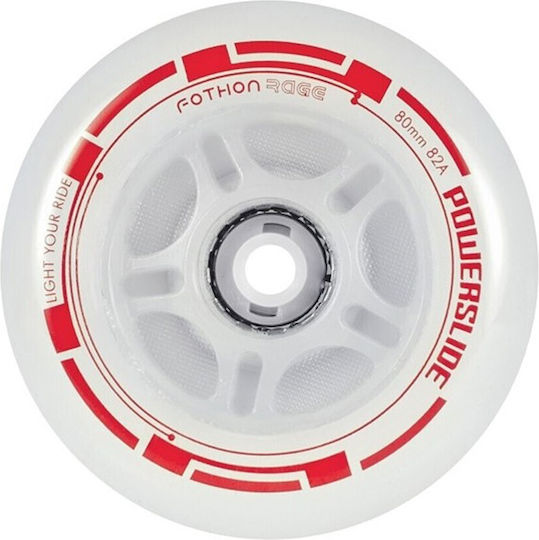 Powerslide Men Fothon Rage 80mm Red 905251/80