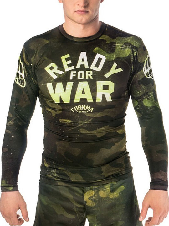 Formma Ready War Rashguard-green