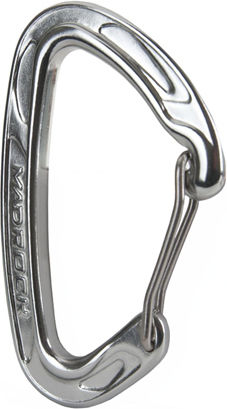 Καραμπινέρ Mad Rock Ultra Light Wire Straight Silver 8-32-259