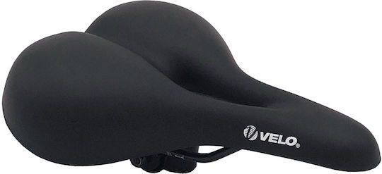 Fahrradsattel Velo Vl-6322a Tröpfchen City Trekking MTB Schwarz