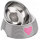 Hunter Stainless Steel Bowl Food for Dog 700ml Multicolour