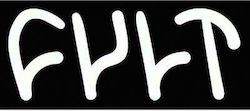 Cult Die-Cut White Sticker