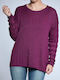 M Missoni Strickbluse Lila