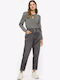 Tiffosi Women's Grey Miranda Slim Jeans