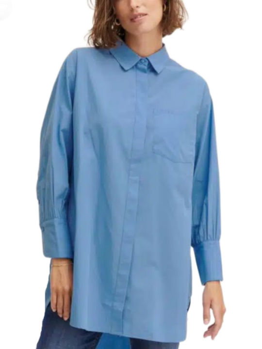 Fransa Shirt Frhallie Sh 2 20611313_lightblue Γυναικείο