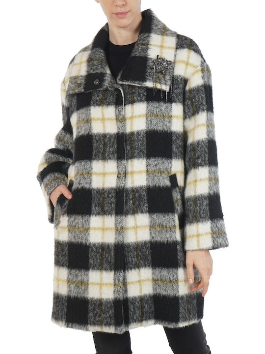 Liu Jo White 2 F69c30 Cappotto Winte Γυναικείο