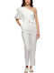 Kocca Fant.Panna/Oro Faelay Asymmetrical One-piece Jumpsuit F6030 Women's