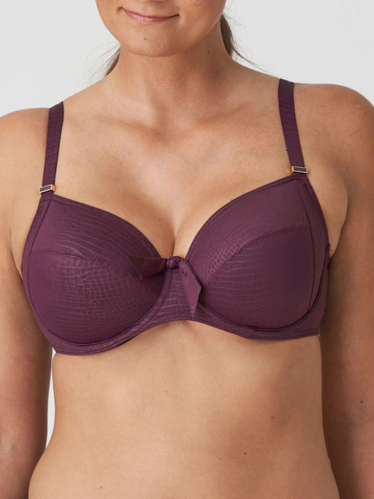 Primadonna Dalyan Swimsuit Bra Full Cup Burgundy