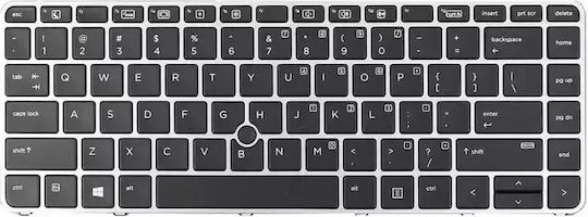 Backlit Keyboard Hp Elitebook 745 G3 Us Mentor Premium