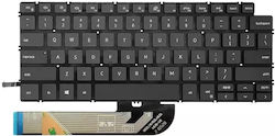 Dell Inspiron 13 5390 Laptop-Tastatur mit Hintergrundbeleuchtung Englisch (US) Schwarz